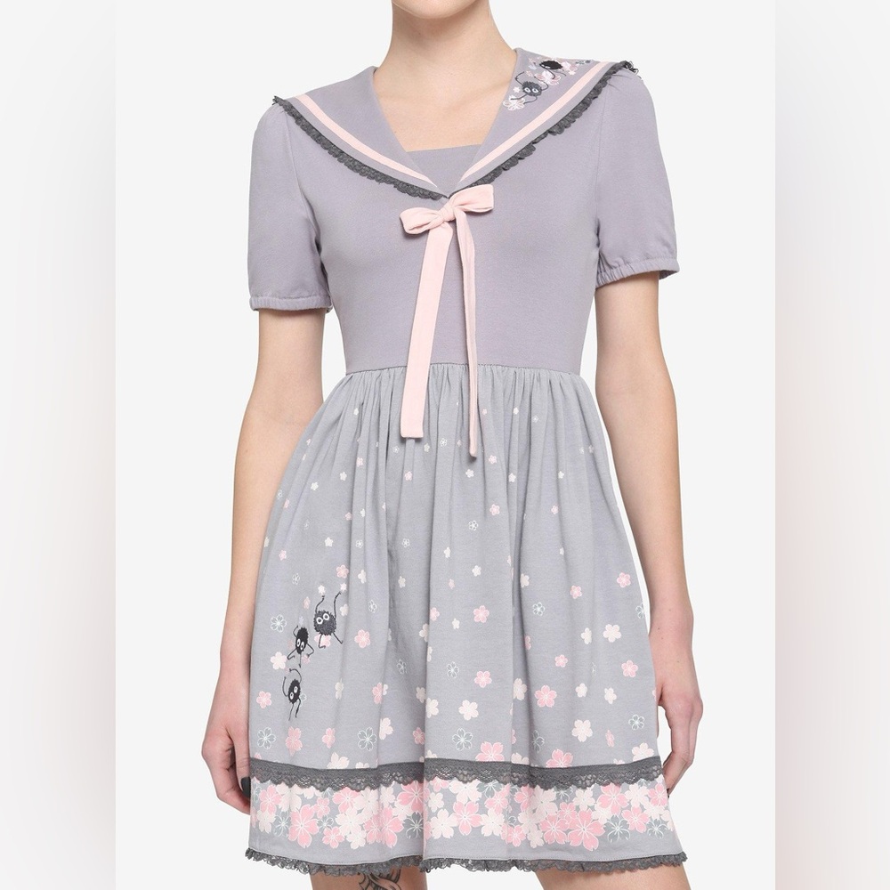NWT Hot Topic Spirited Away Cherry Blossoms Dress
